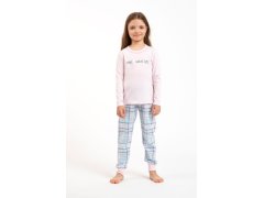 Dívčí pyžamo Glamour růžové