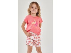 Letní dívčí pyžamo Mila růžové s model 19561672 - Taro