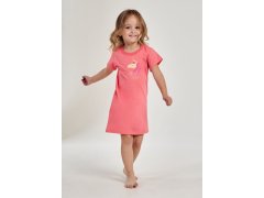 Dívčí noční košile Mila růžová s jednorožcem 6535029
