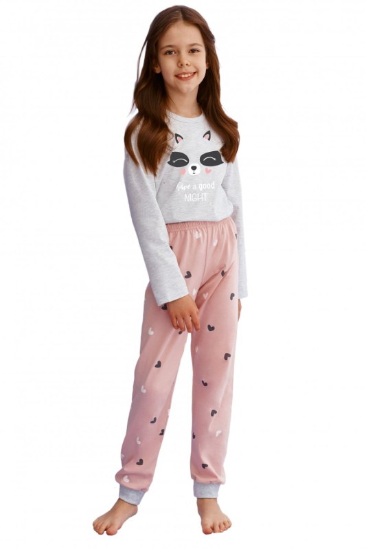 Dívčí pyžamo model 16179562 grey - Taro - Dámské pyžama