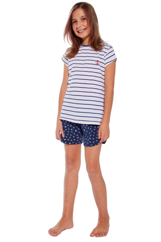 Dívčí pyžamo 246/103 Marine - CORNETTE - Dámské pyžama
