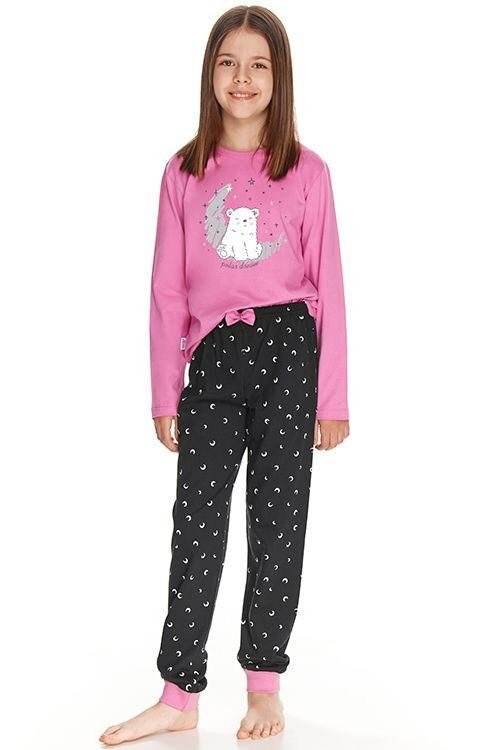 Dívčí pyžamo růžové s model 17627927 - Taro - Dámské pyžama