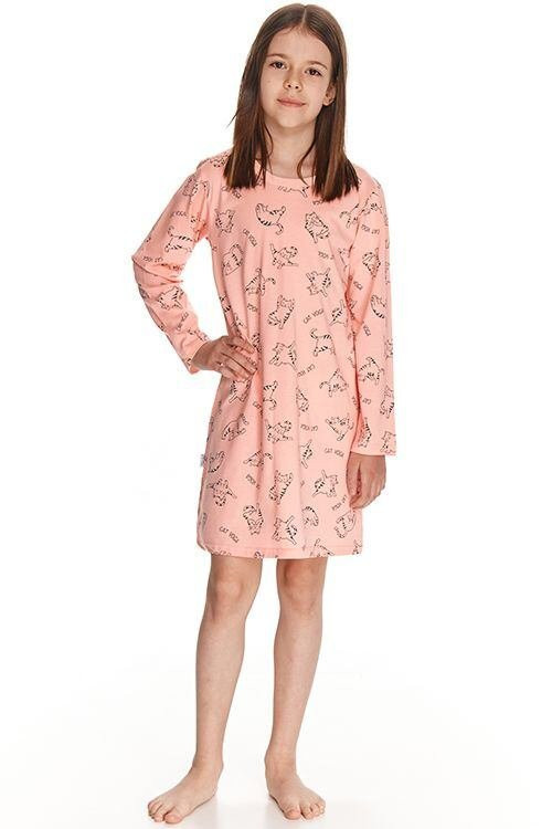 Dívčí noční košile lososová model 17627938 - Taro - Dámské pyžama