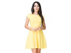 Denní dámské šaty model 18575071 žluté - Tessita