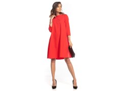 Dámské denní šaty model 18683390 červené - Tessita