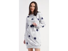 Dámské domácí šaty s&nbsp;dlouhým rukávem model 22406210 - Vienetta