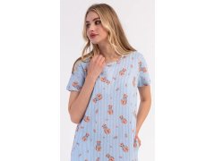 Dámské domácí šaty s krátkým rukávem model 22405486 - Vienetta
