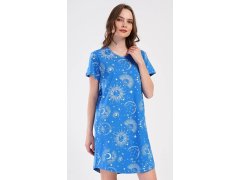 Dámské domácí šaty s&nbsp;krátkým rukávem model 22407144 - Vienetta