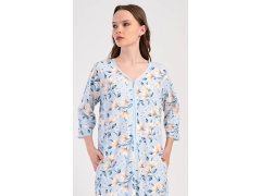 Dámské domácí šaty s tříčtvrtečním rukávem model 22407090 - Vienetta