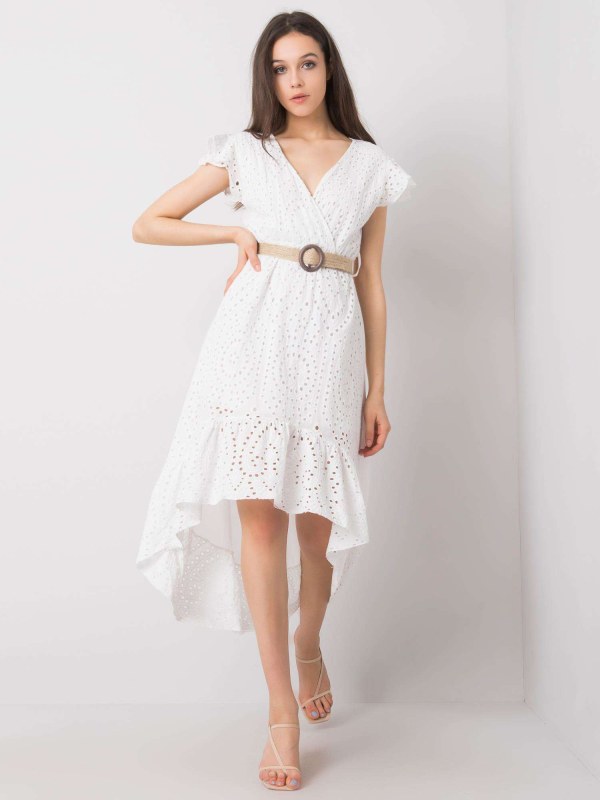Dámské šaty TW SK BI model 18257791 bílé - FPrice - Doplňky čepice, rukavice a šály