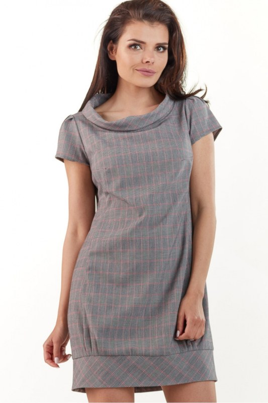Dámské šaty šedá model 18398631 - awama - Doplňky čepice, rukavice a šály