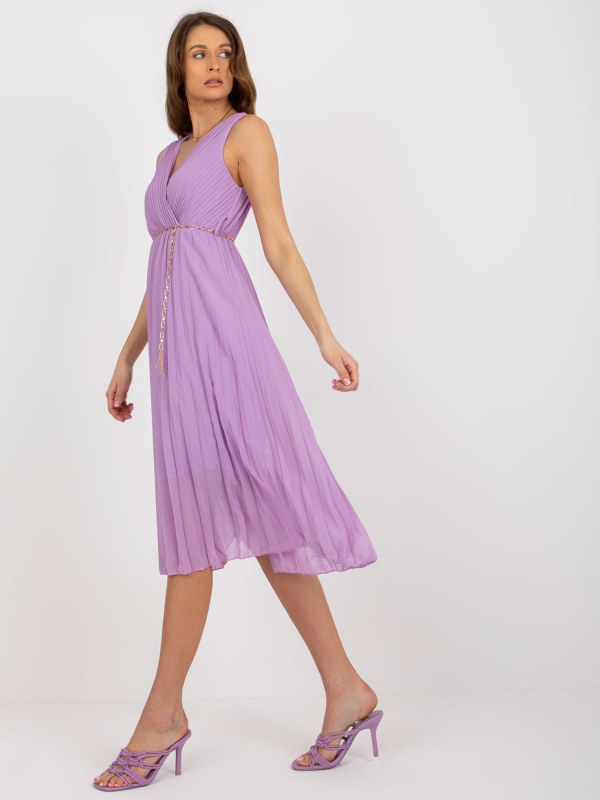 Dámské šaty DHJ SK 13168.21X Světle fialová - FPrice - Dámské saka