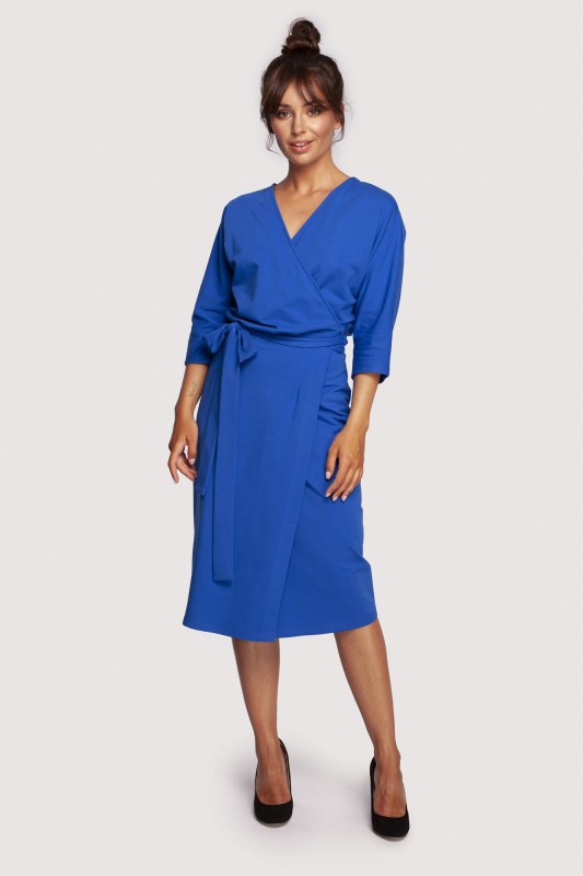 Dámské šaty B241 Royal Blue - BeWear - Doplňky čepice, rukavice a šály