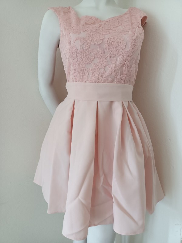 Dámské večerní šaty BI-2141 růžové - Bicotone - Dámské saka