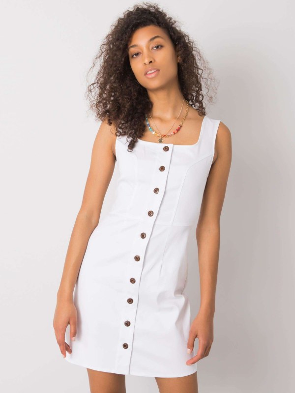 Dámské šaty LK SK model 18889788 bílá Lakerta - FPrice - Doplňky čepice, rukavice a šály