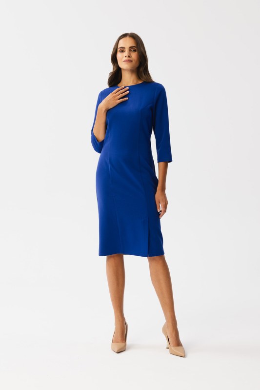 Dámské denní šaty modrá model 19077910 - STYLOVE - Dámské saka