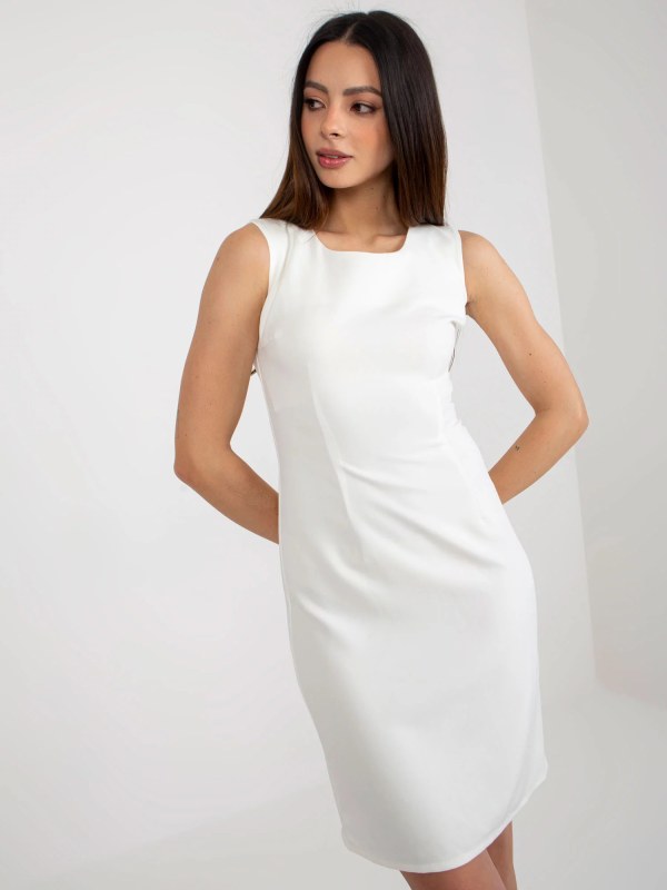 Dámské šaty LK SK ecru model 20119634 - FPrice
