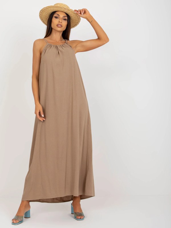 Dámské šaty model 22018570 béžové - FPrice - Dámské saka