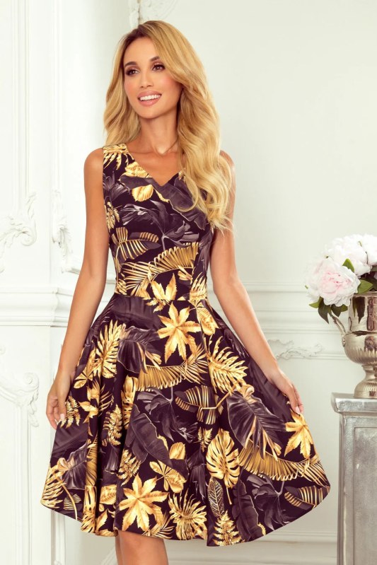 Rozšířené dámské šaty  model 22097967 - numoco