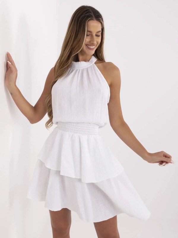 Šaty MI SK bílé model 22216293 - FPrice