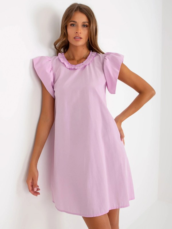 Dámské šaty LK SK model 22296969 světle fialové - FPrice - Dámské saka