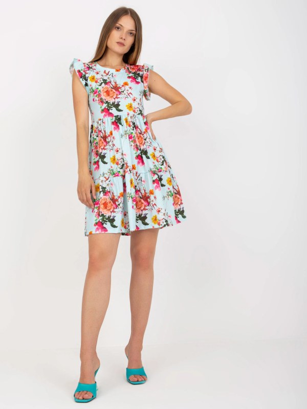 Dámské šaty RV SK model 22347688 světle modré Rue Paris - FPrice