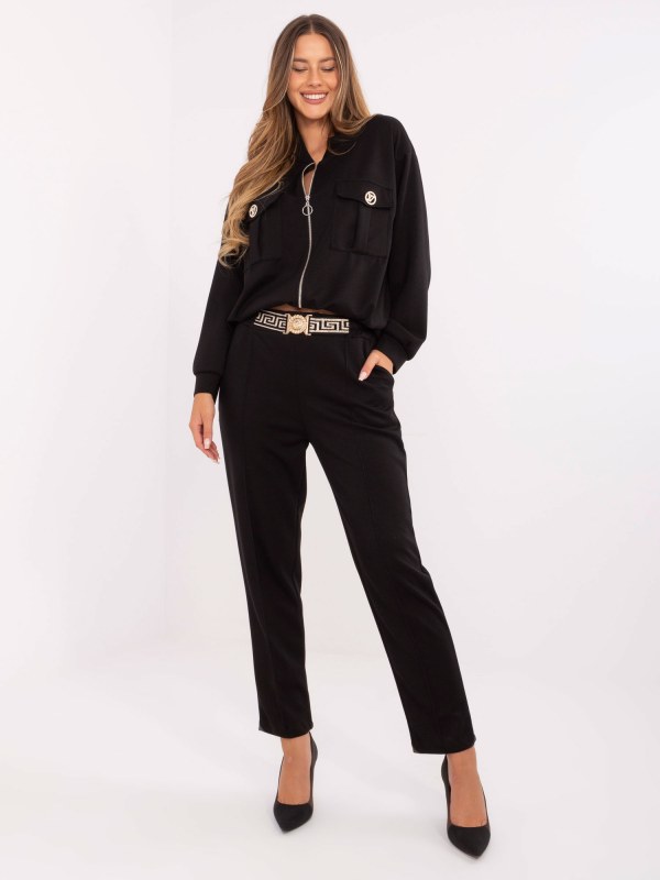 Dámská souprava IT KMPL model 21399700 Černá Rue Paris - FPrice - Dámské spodní prádlo kalhotky