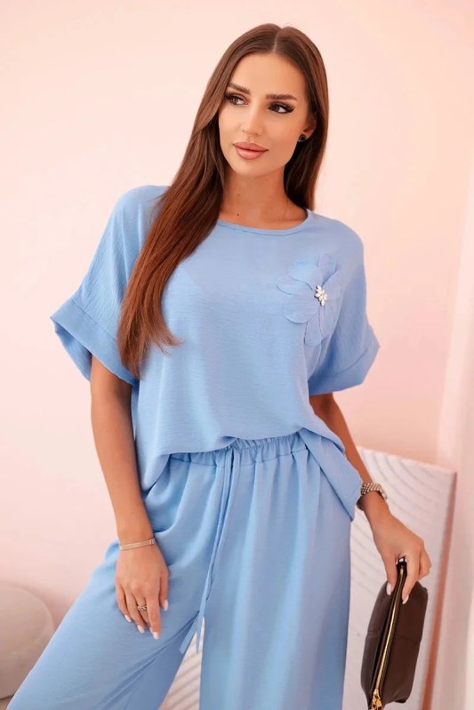 Dámský komplet model 22266563 modrý - Kesi