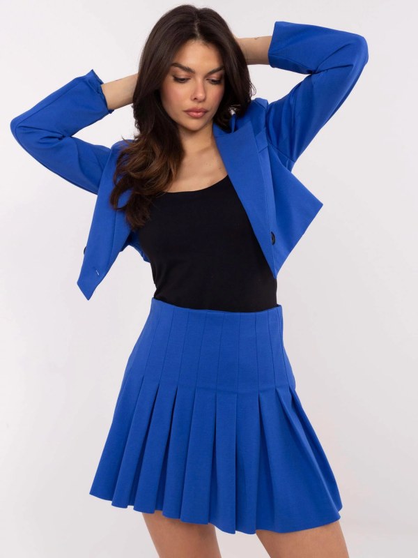 Dámská sukně DHJ SD model 21101160 Kobaltově modrá - FPrice