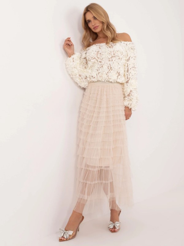 Dámská sukně TW SD BI model 22159038 šampaň - FPrice - Dámské sukně