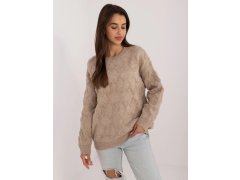 Dámský svetr AT SW model 21875969 Béžová - FPrice