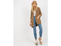 Dámský kardigan model 22045084 tmavě hnědý - FPrice