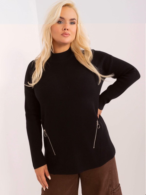Dámský svetr PM SW model 20777025 černý - FPrice - svetry