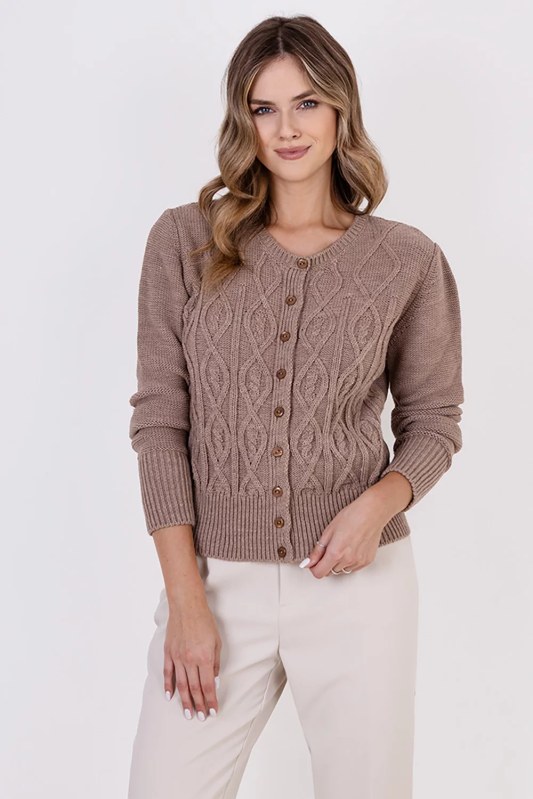 Svetr na zapínání model 20934316 MKM - MKM design