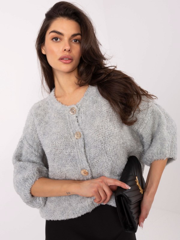 Dámský svetr IT SW model 21857566 Světle šedá - FPrice