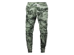 Unisex tepláky SWPNPC model 19358967 Zelená s potiskem - Aloha From Deer