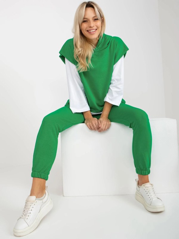 Tepláková sada EM KMPL model 18394408 zelená - FPrice