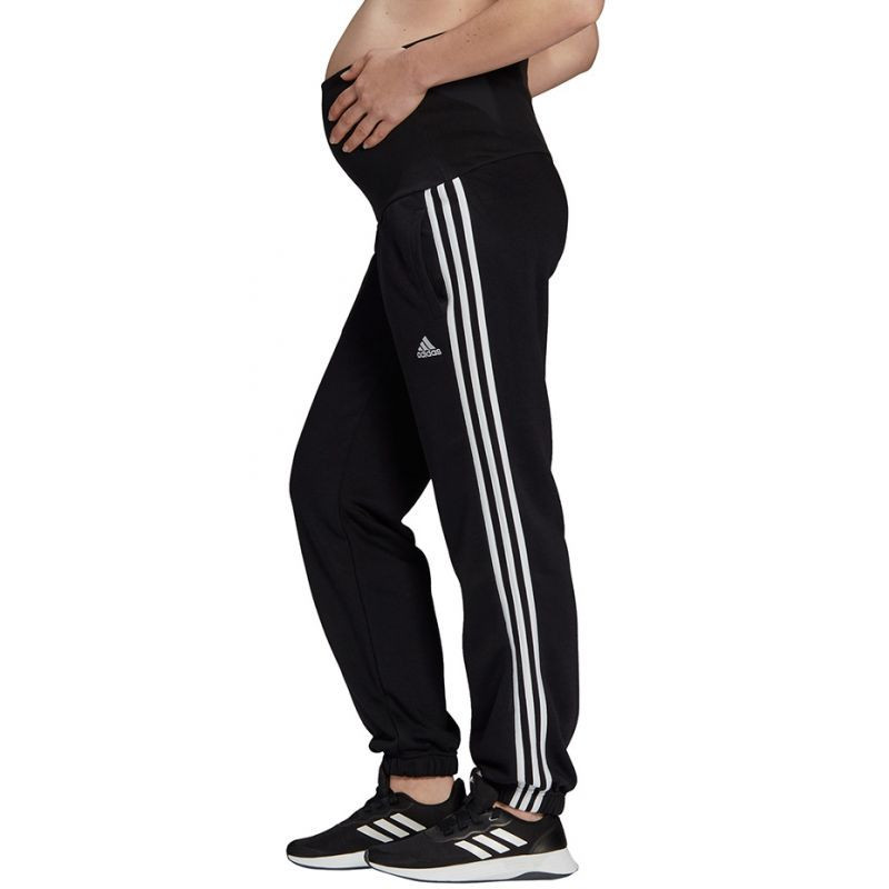 Dámské těhotenské kalhoty / tepláky Essentials W model 21421642 Černá s bílou - ADIDAS