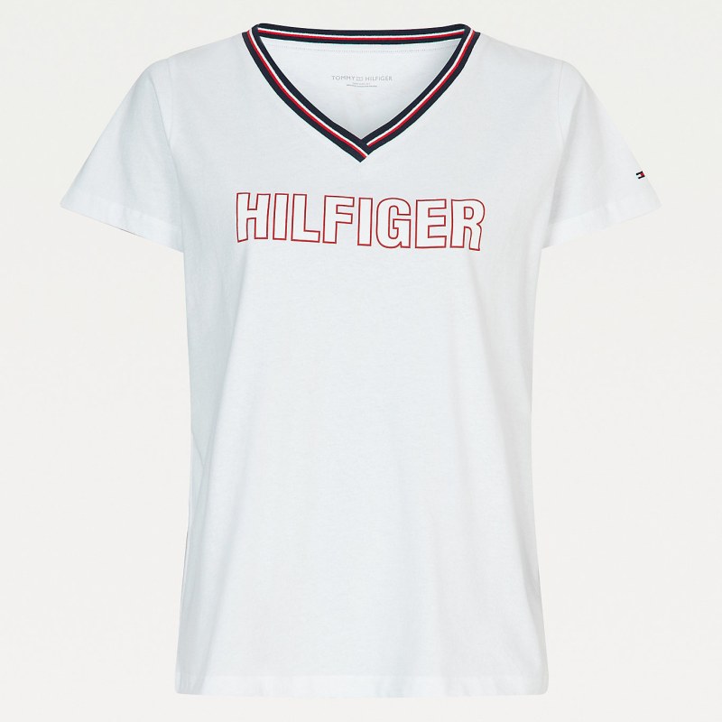 Dámské Tričko s&nbsp;krátkým rukávem model 20946377 - Tommy Hilfiger - trika