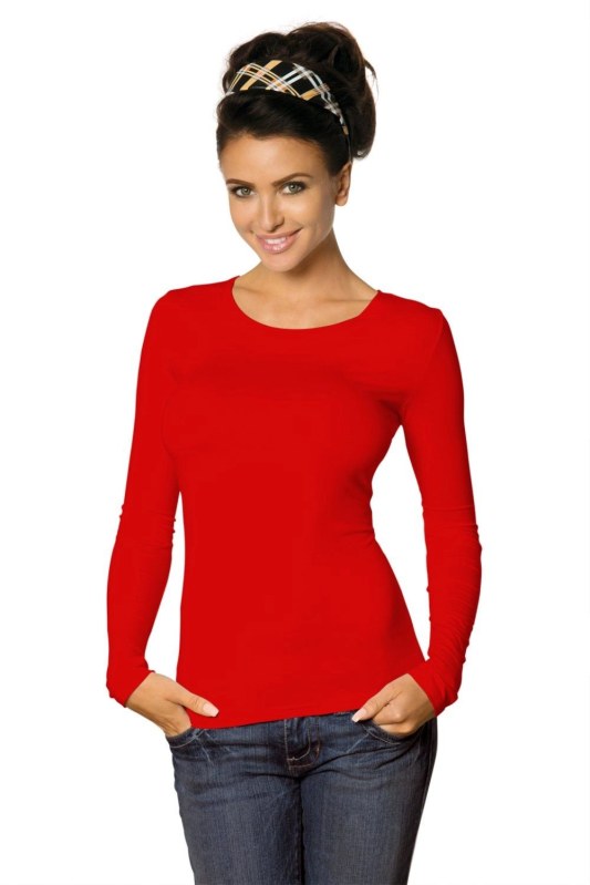 Dámské tričko Manati long red - BABELL - Dámské trika
