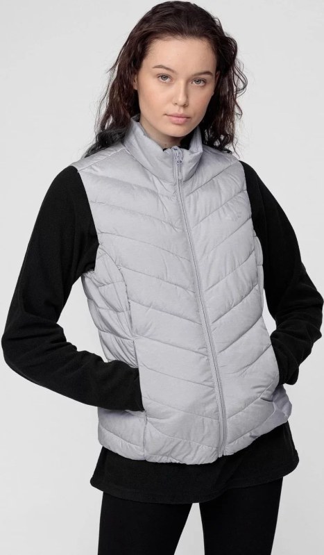 Dámská vesta model 19039283 šedá - 4F