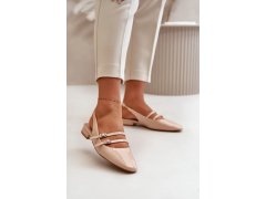 Balerinky model 21133326 béžové Step in style - SWEET SHOES