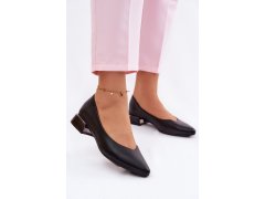 Dámské baleríny černé model 22155379 - VINCEZA