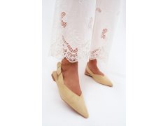 Dámské baleríny žluté model 22251508 - SEASTAR