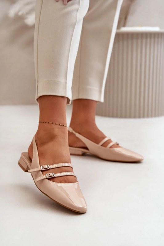 Balerinky model 21133326 béžové Step in style - SWEET SHOES - Dámské spodní prádlo podvazkové pásy