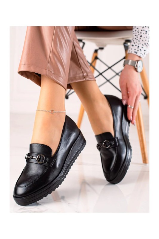 Dámské polobotky bez podpatku model 17506549 - Potocki - čepice, rukavice a&nbsp;šály