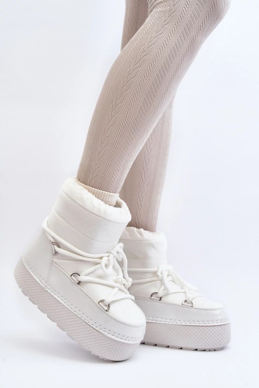 Sněhule model bílé Step in style model 20777004 - SWEET SHOES - spodní prádlo podvazkové pásy