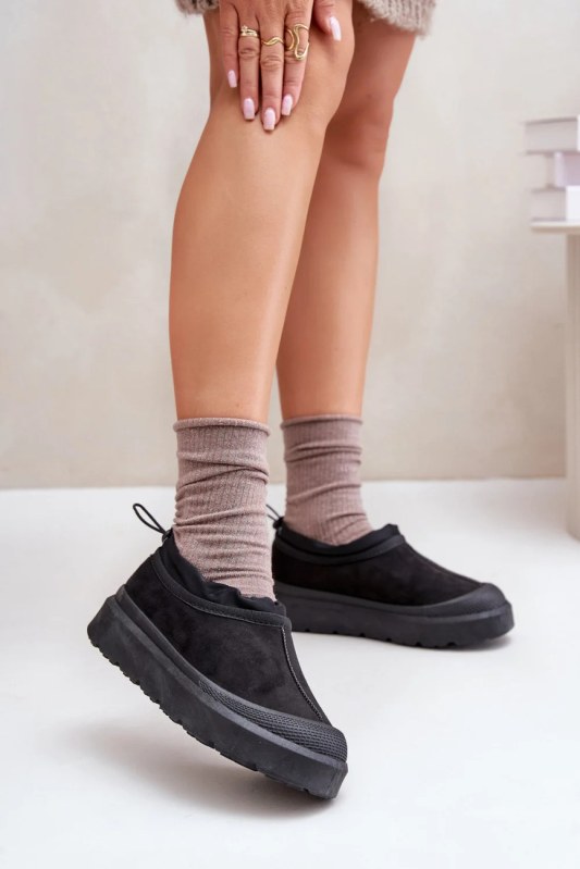 Sněhule model 21722979 černé Step in style - SWEET SHOES