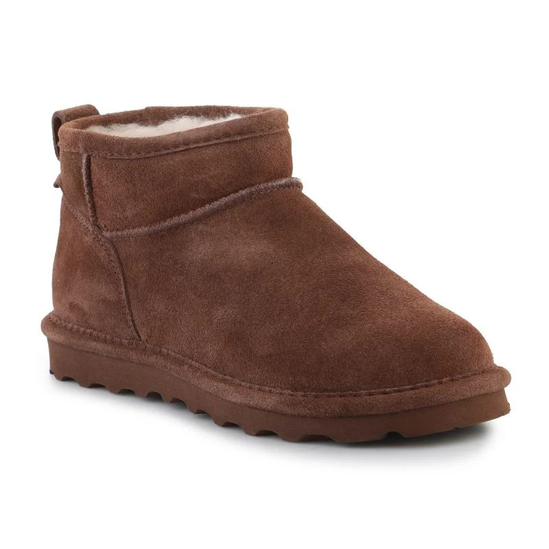 Kožené sněhule W model 22069757 hnědé BearPaw - SWEET SHOES