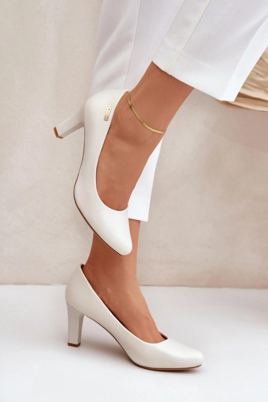 Lodičky na sloupku Step in style model 21012017 - SWEET SHOES - spodní prádlo podvazkové pásy